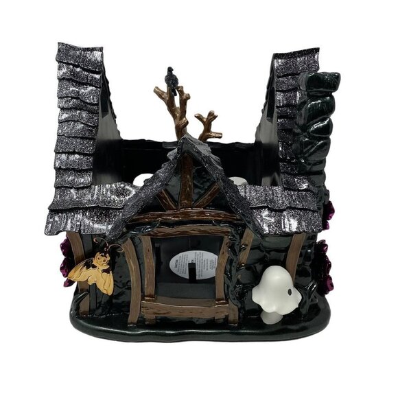 Bath & Body Works 2022 Halloween Haunted House Cottage Luminary 3 Wick Candle - Picture 5 of 9